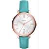 Bracelet de montre Fossil ES4149 Cuir Turquoise 14mm